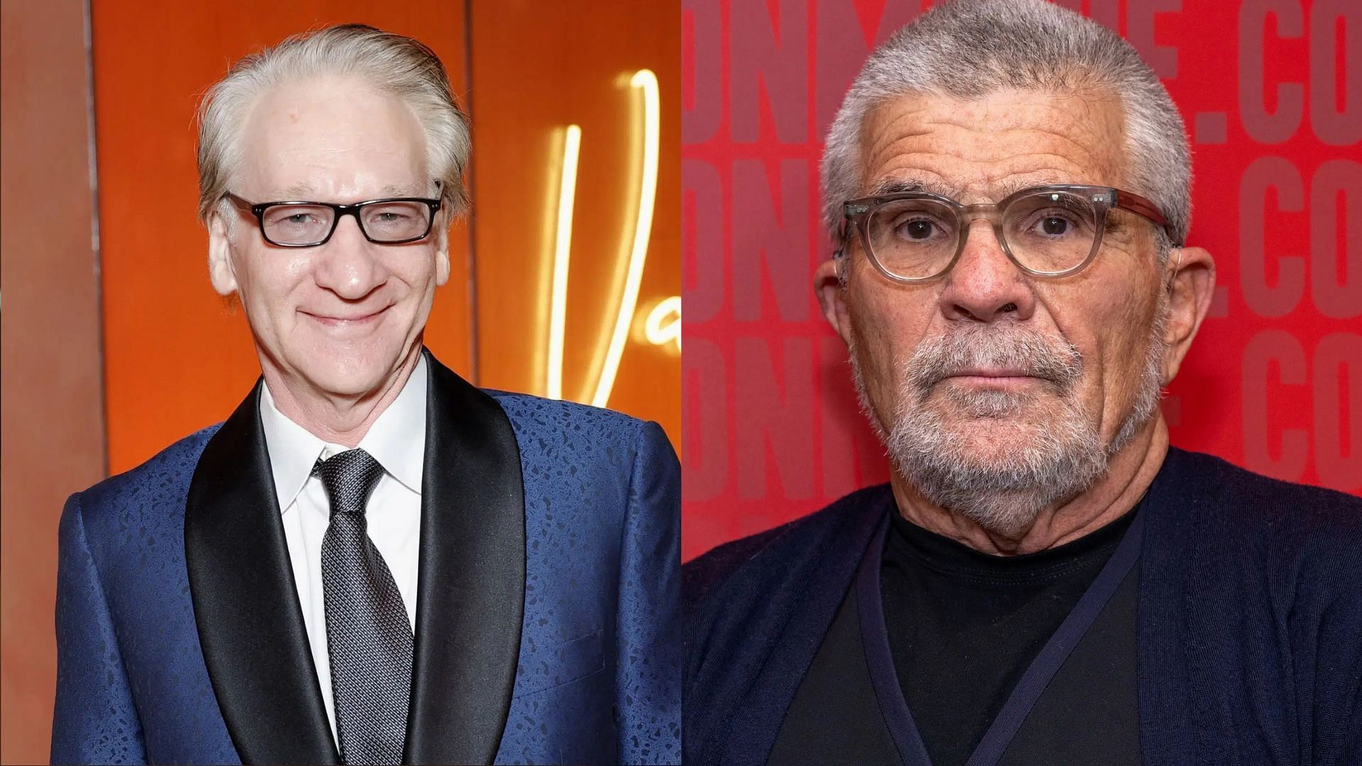 Bill Maher and David Mamet (All Images via Getty)